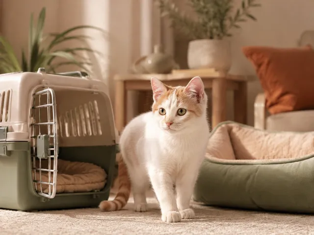 Котёнок анатолийской кошки знакомится с новым домом