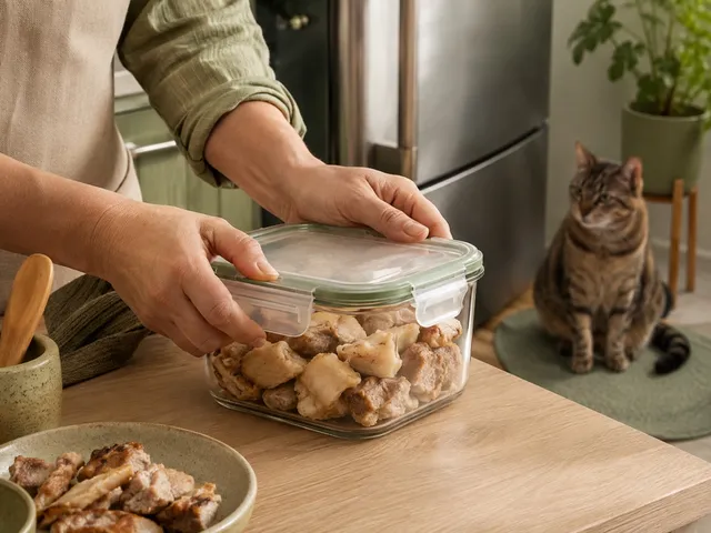 Безопасная проверка продукта «жир» для кошки