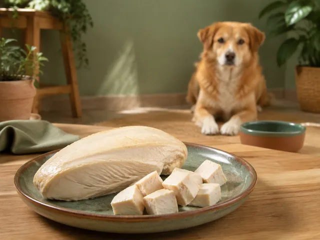 Безопасная проверка продукта «курица» для собаки