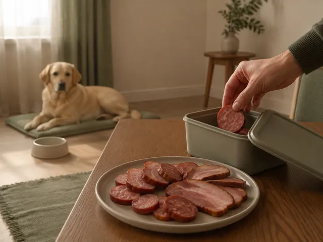 Безопасная проверка продукта «копчёные продукты» для собаки